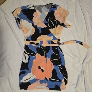 Colorful, Knee Length Dress. Nine West Brand, Women's Xl. Used, Great Condition!